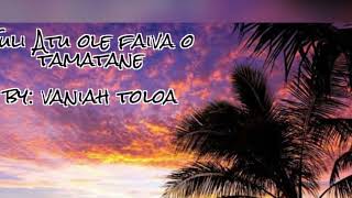 Vaniah Toloa ReMix tuli atu ole faiva dj LEEBZZY [upl. by Crifasi]