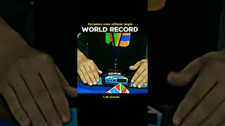 Official pyraminx cube world record single 132 sec rubikscube shorts [upl. by Marcellina777]