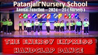 PNS Annual Function  Colours of Life  Class Nursery  The Energy Express  Handclap Dance [upl. by Agostino]