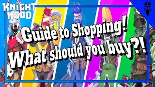 Knighthood Guide  Tutorial to all shops [upl. by Straus735]