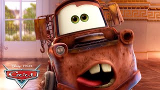 Maters Funniest Moments  Pixar Cars [upl. by Enitsuga]