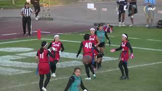 08292024  2024 IFAF Flag Football World Cup  Day 3  Women  Round of 4  Mexico vs Japan [upl. by Anauqat566]