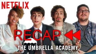 The Umbrella Academy  Official Recap  Netflix [upl. by Ellekcim]