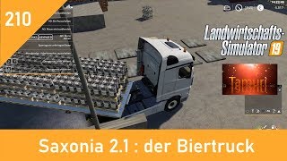 LS19 Saxonia 21 Produktionen und Tiere Lets Play 210 der Biertruck [upl. by Laspisa]