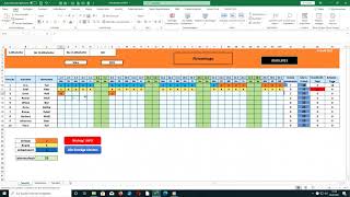 Urlaubsplaner und statistik mit Excel [upl. by Betteanne]