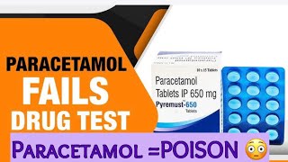 DONT USE PARACETAMOL TABLET😳😳youtube news medical medicine health tamil [upl. by Dasya404]