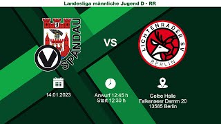 mD  Lichtenrader SC  Landesliga Rückrunde  Saison 2223  Sa 14012023 1245 Uhr [upl. by Omrelliug866]