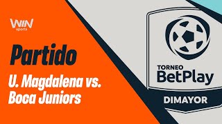 UNIÓN MAGDALENA VS BOCA JUNIORS  TORNEO BETPLAY DIMAYOR 20242  FECHA 16 [upl. by Sina124]