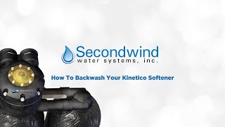 How To  BackwashManually Regenerate Your Kinetico Water Softener [upl. by Phedra968]