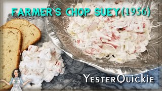 What is Farmers Chop Suey A Wonderful Alternative to Potato Salad from 1956 [upl. by Westberg833]