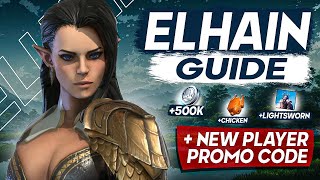 🔥 Elhain RAID Shadow Legends Beginner Guide 🔥 Build Masteries Artifacts Blessing [upl. by Emelyne879]