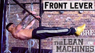 How to front lever  Calisthenics workout [upl. by Wiltsey]