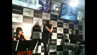 Sayuri Sugawara performs Kimi ga Iru Kara  Final Fantasy XIII Launch Party [upl. by Nitsruk876]