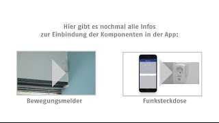 Szenario Bewegungsmelder amp Lichtschaltung – Smartvest Tutorial [upl. by Eniowtna]