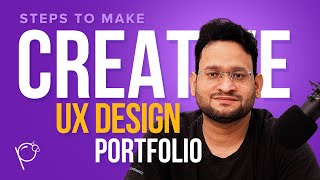 Steps to Make Creative UX Portfolio to get a best Job Hindi designportfolio portfoliotips [upl. by Mcferren]