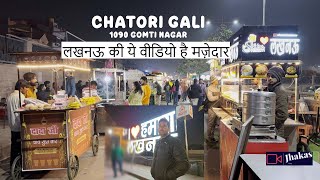 Chatori Gali Lucknow  All Types Of Fast Food amp NonVeg Point At One Place 1090 Gomti Nagar Lucknow [upl. by Elvin682]