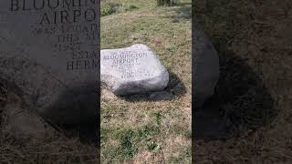 More McLean County Memorial Rock Collection Constitution TrailBloomington Airport Site [upl. by Eikcin428]