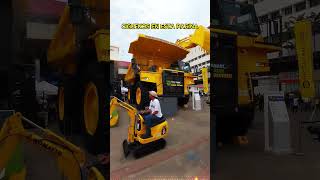 ¡LA EXCAVADORA MAS PEQUEÑA DEL MUNDO  “KOMATSU PC01” SORPRENDENTE curiosidades maquinaria [upl. by Zzaj770]