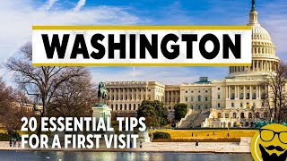 20 Essential Tips for a First Visit to Washington DC [upl. by Ytte]