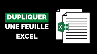 Comment Dupliquer un Feuille Excel [upl. by Adirem]