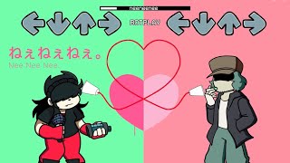 【FNF】ねぇねぇねぇ。GarcelloampAnnie【UTAU】Nee Nee Nee [upl. by Faden669]