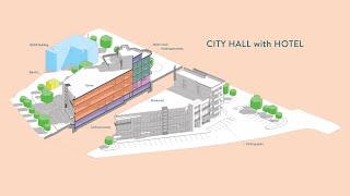 ARCHITECTURE Axonometric DIAGRAM made ONLY in ARCHICAD  Archicad Tutorial [upl. by Alyse729]