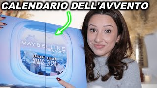 CALENDARIO DELL AVVENTO 2024 DI MAYBELLINE [upl. by Jago]