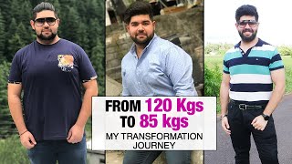 My Weight Loss Transformation How I Went from 120 kgs to 85 kgs  Fat to Fit  Fit Tak [upl. by Euqinay]