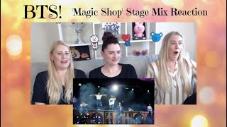 BTS Magic Shop Stage Mix Reaction [upl. by Nevarc]