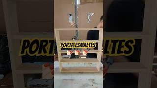 PORTA ESMALTES PARA ESMALTERIAcriativas creatividade marcenariacriativa artesanal [upl. by Spiro585]