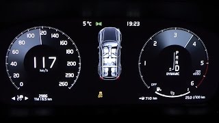 2017 Volvo XC90 D5 AWD 235 HP 0100 kmh Acceleration [upl. by Euqitsym]