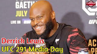 Derrick Lewis Says He Passed Out Before Last WeighIns “I Felt Like I Actually Diedquot  UFC 291 [upl. by Nosaes]