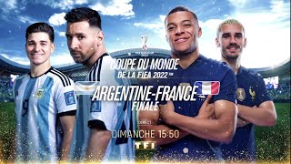 Bandeannonce Finale Coupe du Monde 2022 TF1 [upl. by Mick]