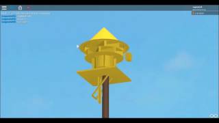 Roblox Tornado Siren Test ACA Cyclone 120 Pulse [upl. by Eirbua]