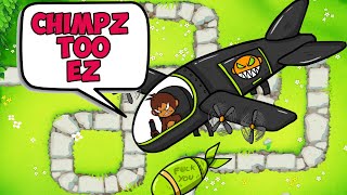 CHIMPS With ONLY Monkey Ace BTD6 [upl. by Harrietta618]