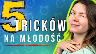 5 Tricków Jak SZYBKO Wyglądać MŁODZIEJ  Doktor Monika [upl. by Oona]