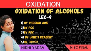 Oxidation of Alcohol Oxidation by Chromic Acid PCCPDCJonesMnO2Ag2CO3CAN reagents [upl. by Heyes]