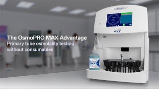 Advanced Instruments  OsmoPRO MAX  Automated Osmometer [upl. by Oecile]