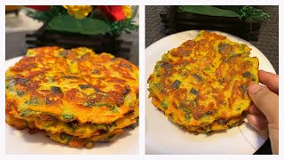 Better Than PizzaVitamin bombHealthyEasy And Cheap Recipe Morning Snacks Indian Cuisine [upl. by Nylanna271]