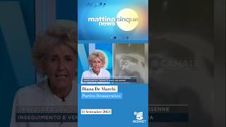 Diana De Marchi intervento a quotMATTINO 5 NEWSquot Canale 5 Giustizia fai da te partitodemocratico [upl. by Grimonia]