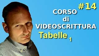 Maggiolina  Corso di Videoscrittura  14 Tabelle 1p [upl. by Alletsirhc]