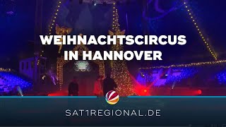 Weihnachtscircus in Hannover Preisgekrönte Artisten zeigen ihr Können [upl. by Jarek921]