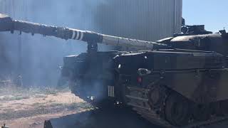 Chieftain Tank startup at the Tank Museum [upl. by Summers]