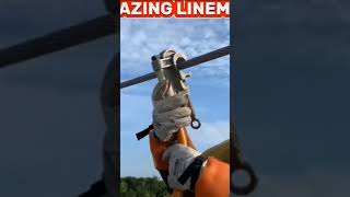 Lineman work very hard work 💪💯like and subscribe [upl. by Ignacio568]