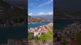 Kastellorizo greece travel greekislands dodecanese turkey aerialvideography καστελλόριζο sea [upl. by Lilas]