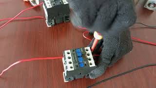 HOW TO WIRE A TIMER TO A CONTACTOR [upl. by Elram622]