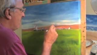 Oil Painting For Beginners 3 Villa [upl. by Anaoj]