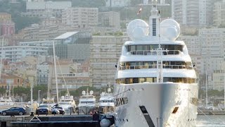 Onboard Docking SuperYacht Royal Romance in Monaco [upl. by Intirb]