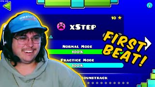 Finally Conquering XSTEP At 100 In Geometry Dash [upl. by Nahsar110]