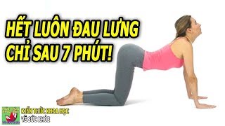 HẾT LUÔN ĐAU LƯNG CHỈ SAU 7 PHÚT VỚI 8 BÀI TẬP YOGA VÔ CÙNG ĐƠN GIẢN [upl. by Ynehteb]